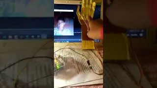 Biotic Arm for Disabled using #Arduino By Krishna using Cvzone, Python and Arduino