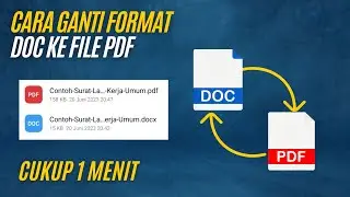 Cara Mengubah Dokumen WORD Ke PDF