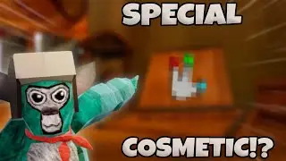 I got MY OWN Cosmetic in Gorilla Tag!?