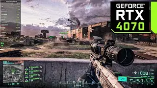 Battlefield 2042  : RTX 4070 12GB ( 1080p Maximum Settings RTX ON / DLSS ON )