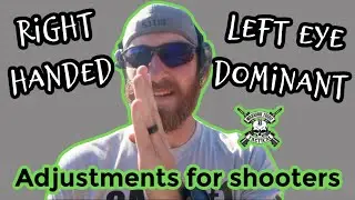 Fixing Cross Eye Dominance | Right Handed Left Eye Dominant Shooter Fix