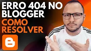 ERRO 404 COMO RESOLVER esse PROBLEMA no BLOGGER de LINK QUEBRADO - GOOGLE ADSENSE