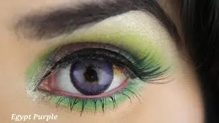 Ttdeye contact lenses/Bee Green/Egypt Purple/Caramel Brown/Egypt Blue #ttdeye #contactlenses #lenses