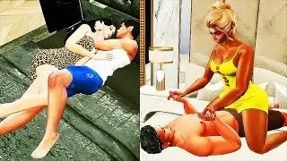 Couple Talks in Bed while Cuddling I Sims 4 Animation Pack