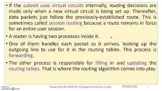 MODULE 3 - TOPIC 3 - ROUTING ALGORITHMS