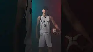 Korean national basketball team portraits by Kim Kyungbum