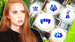 I built a house but every room is a different GAME PACK 🤦🏻‍♀️ | The Sims 4 Build Challenge
