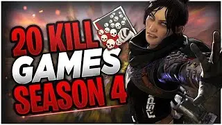 How To GET 20 KILLS in Apex Legends Season 4! (High Kill Game Tips)