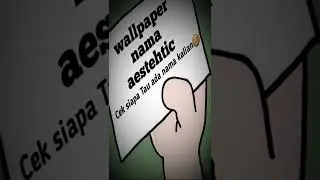 RENDOM WALLPAPER NAMA AESTETCIK || DJ AKMILAKU MASI GANTENG TERBARU