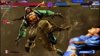 Sf6 Rashid vs Chun-li Ken perfect game casual match