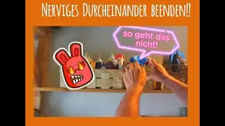 Problem gelöst - Chaos und Unordnung im Atelier 😂