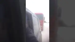 Уаз Патриот тянет застрявшую  фуру