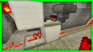 Automatic Minecart Loader AND Unloader Tutorial | Minecraft 1.16