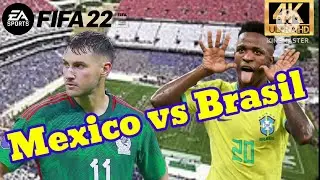 Mexico vs  Brasil 2024  XBOX ONE FIFA 22