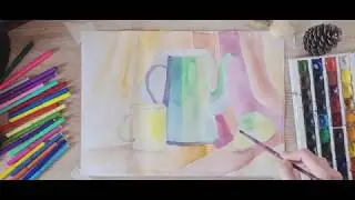 Декоративный натюрморт 1 часть