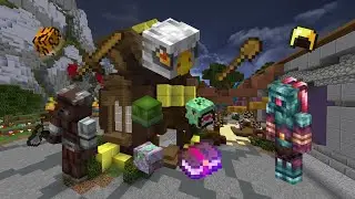 Getting Stonks in the Diana Event!!!(Minecraft Hypixel Skyblock)
