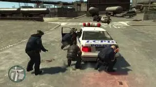 GTA IV - Police VS Gang Shootout Part 2