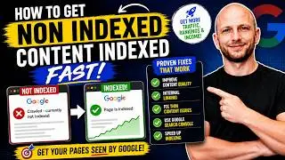 How To Get Non Indexed Pages Indexed FAST (SEO Fixes That Work)