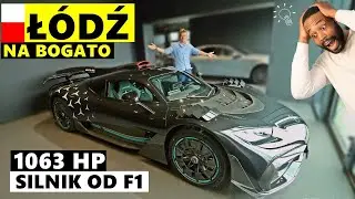 Mercedes-AMG One w... Łodzi (1063 HP ) ! Rafał Pacześ kupił auto za 15.000.000 PLN? 😜 Inwestycja TOP