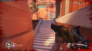 Овервотч Эш Геймплей \ Overwatch Ash gameplay