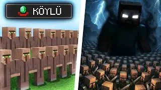 667 Köylü VS Herobrine | Efsane Kapışma! 🔥