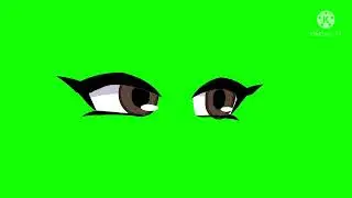 Random eye winking || Add your own music if used || Green screen