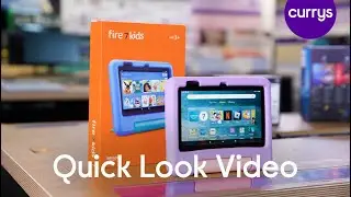 AMAZON Fire 7 Kids (ages 3-7) Tablet (2022)- Quick Look