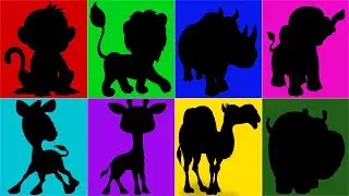 Zoo - Animals for children - African animals
