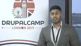 DrupalCamp London 2019 Interview - Drikesh Etoar