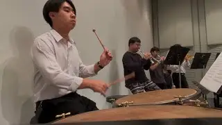 “Gigue” from Bach - Orchestral Suite no.3 (Timpani Cam)