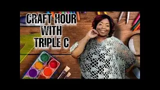 Craft hour with triple C Knit Headband By @Distinctive Crochet