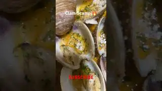 Clam Scampi / #minorsmajor #food #seafood #clams