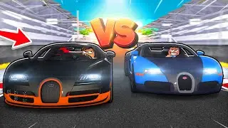 VIP Bugatti Veyron vs. Bugatti Veyron Super Sport in Car Dealership Tycoon!!!