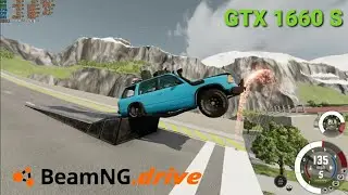 BeamNG.drive Most Realistic Ramp Jump