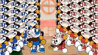 FUNKHEAD - Team Mugman VS Team Cuphead But cuphead?... Friday Night Funkin Mod Cuphead FNF