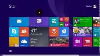 Windows 8.1 Tips - Creating a Remote Desktop Connection Tile on Start Screen