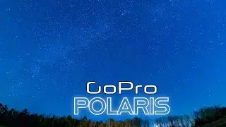 GoPro Hero 12 Night Lapse | Looking North on A Peaceful Winter Night