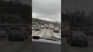 Entering Seattle Interstate 5￼