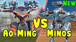 MINOS VS AO MING - Titan 1on1 War Robots Battle Arena Gameplay WR