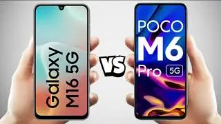 Samsung m16 5g vs poco m6 pro 5g full comparison.