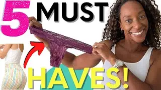 TOP 5 Types Of Underwear Every Girl Needs! : Undergarment MUST HAVES!