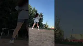 А вы любите играть в бадминтон?!🏸😁