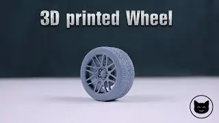 3D Printed Car Wheel - Guess Which Car Will be Printed Soon