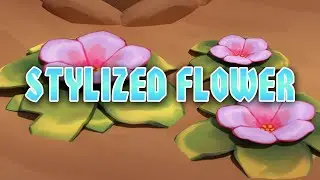 Art Bits - EP 13 - Creating a stylized flower in blender