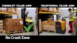 Combilift- Enhanced Safety with the Combi-CS Pedestrian forklift