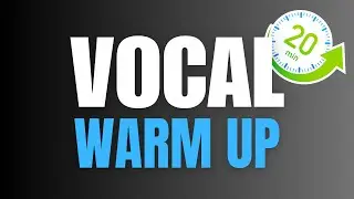 20 MINUTE Vocal Warm Up for Guys [ADVANCED Exercises]