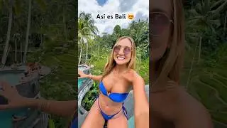 Así es Bali 😍 hermosas terrazas de arroz 🇮🇩
