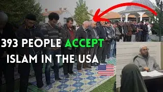 😱 393 people accept islam in the USA 🇺🇸 | Rise of islam in USA