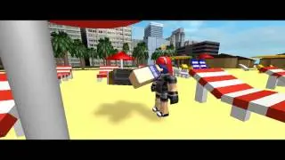 Life in cool beach resort roblox tummy stuffing animation