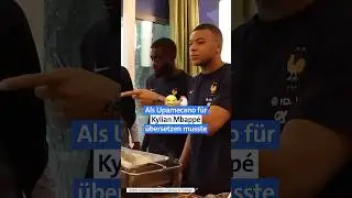 When Upamecano had to translate for Mbappé